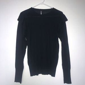 ⭐️Black sweater blouse. Bundle Sale 3/$15!!